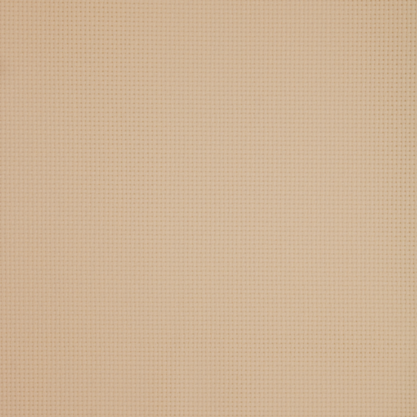 Close-up of Zweigart 18 count ivory Aida fabric showcasing its ultra-fine, detailed evenweave grid and warm, creamy color.